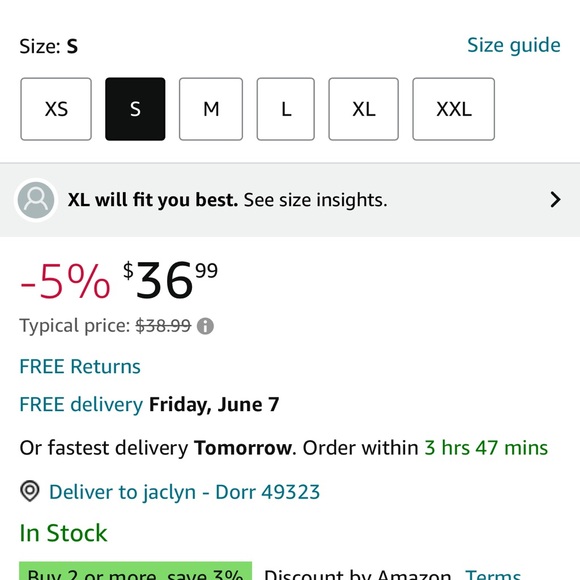 zeagoo Ladies skirt in size small. - Picture 5 of 7